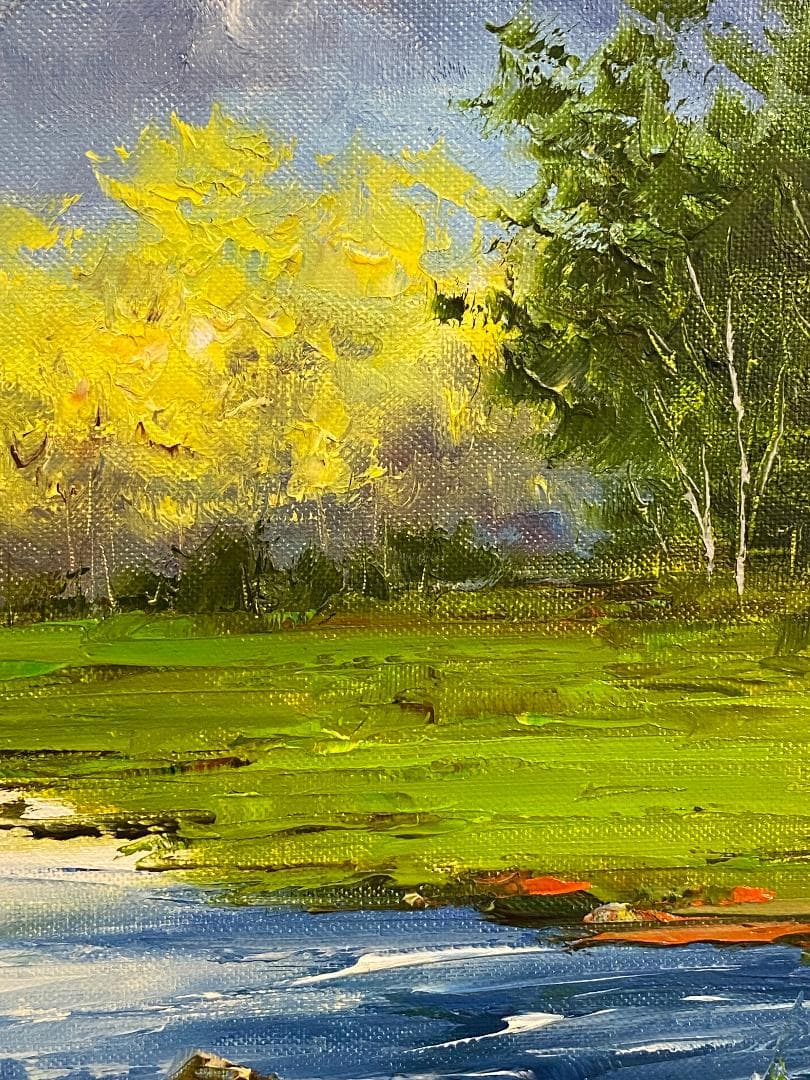 *そら*「真作」小林幸三「北岳」風景画　油彩画　額装　サイン有り　F10号