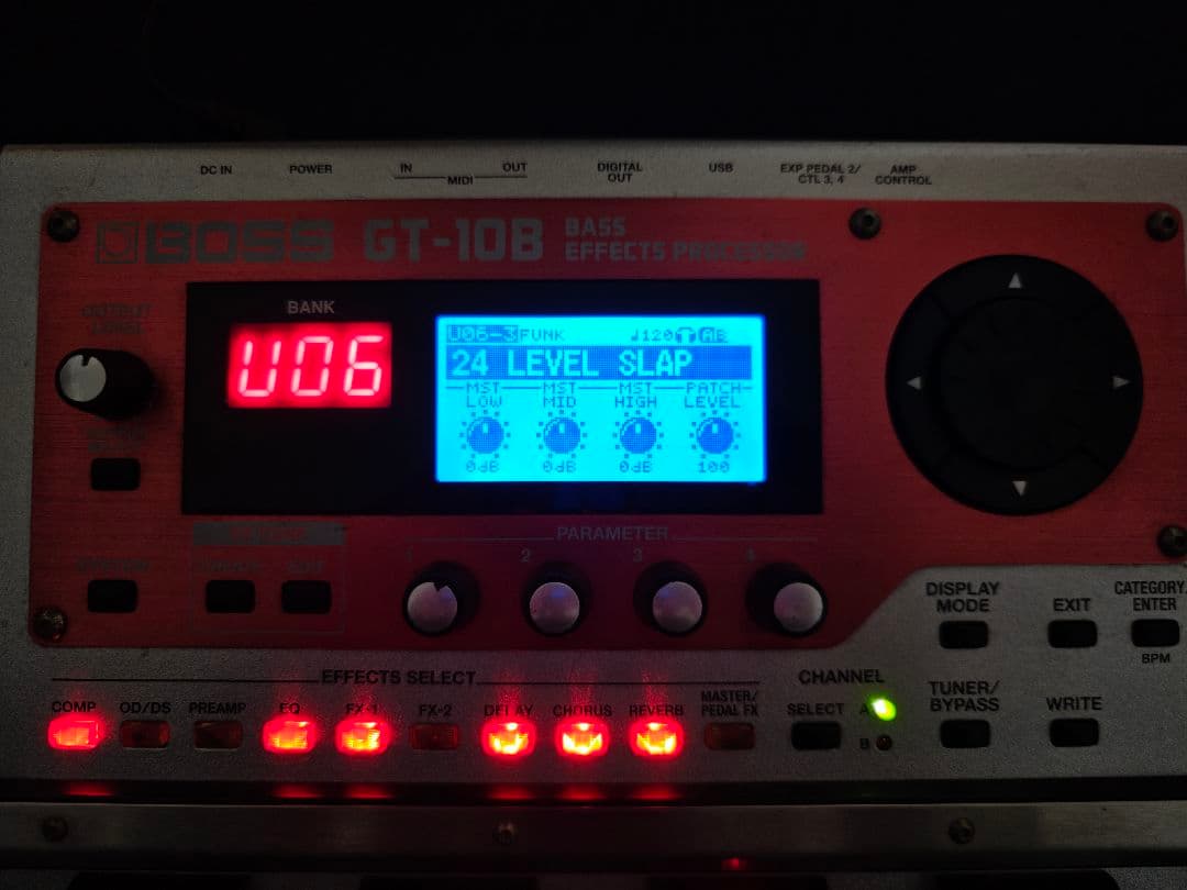 BOSS GT-10B ベースエフェクター