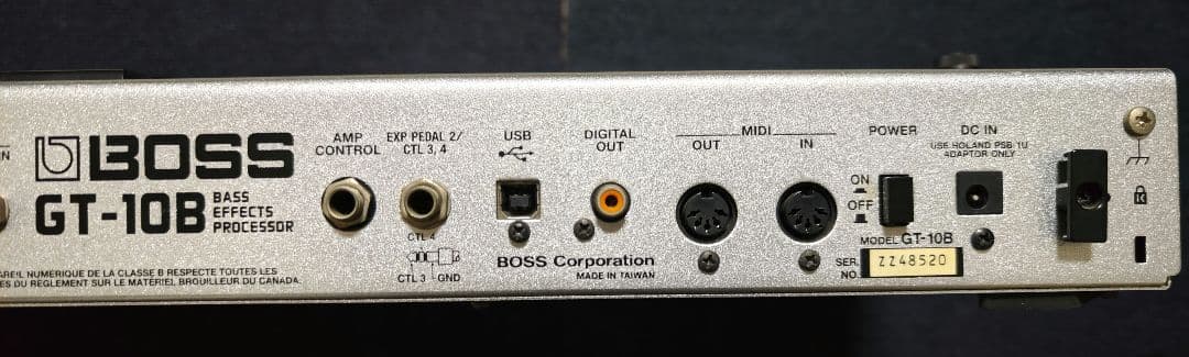 BOSS GT-10B ベースエフェクター