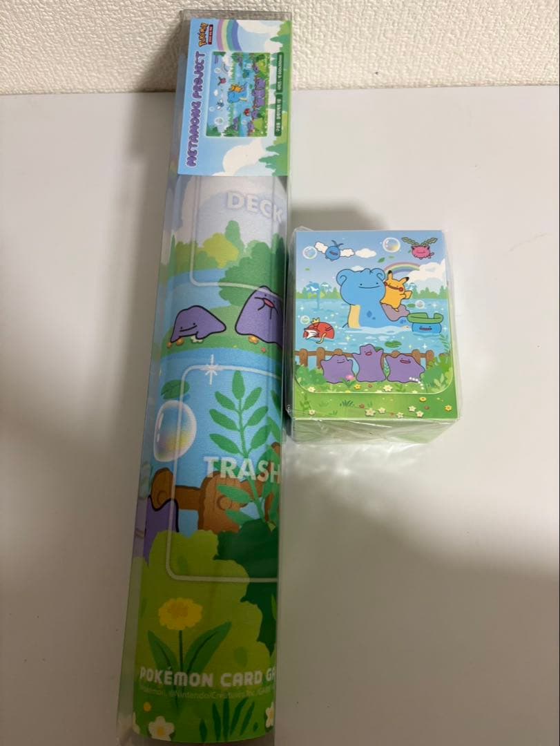 韓国 ポケモン ポップアップ プレイマット ラプラス メタモン　デッキケース