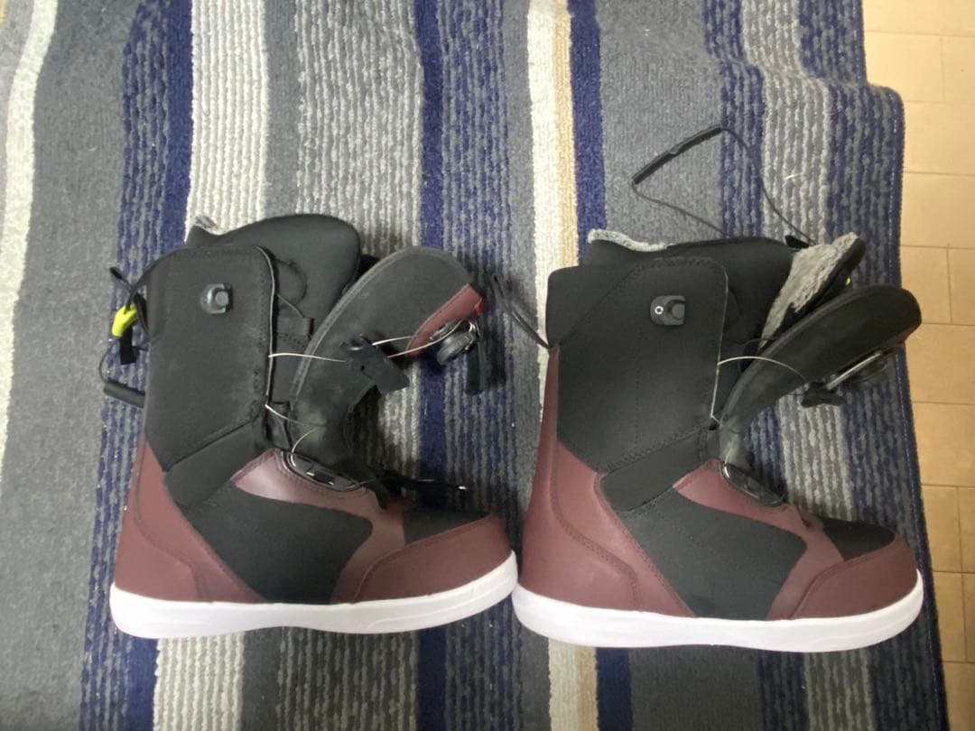 FLUX スノーボードブーツ 男性用 黒/茶色