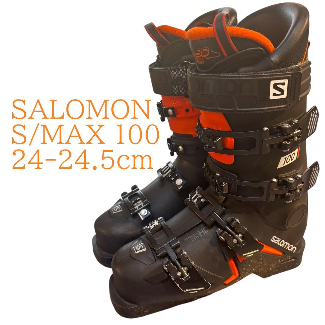 SALOMON S/MAX 100 24-24.5cm メンズ　スキーブーツ