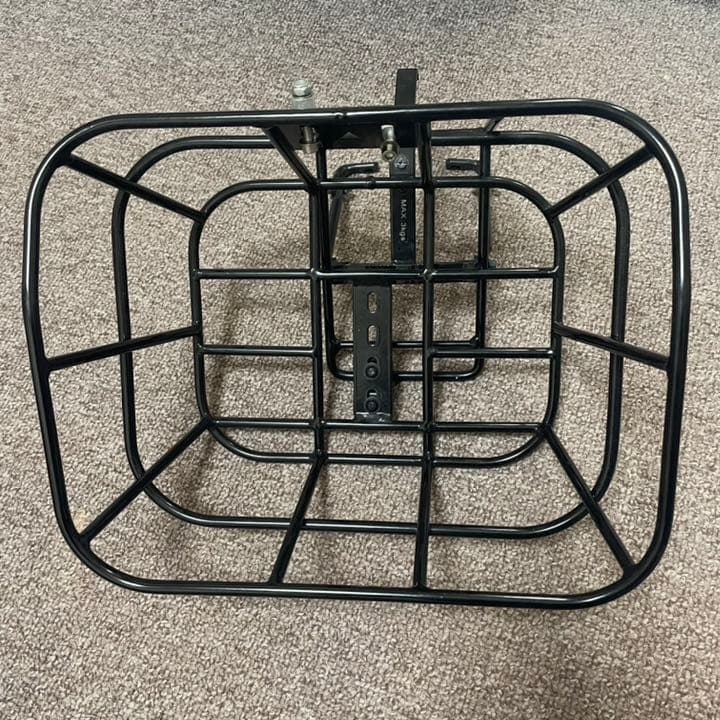 自転車　カゴ　黒