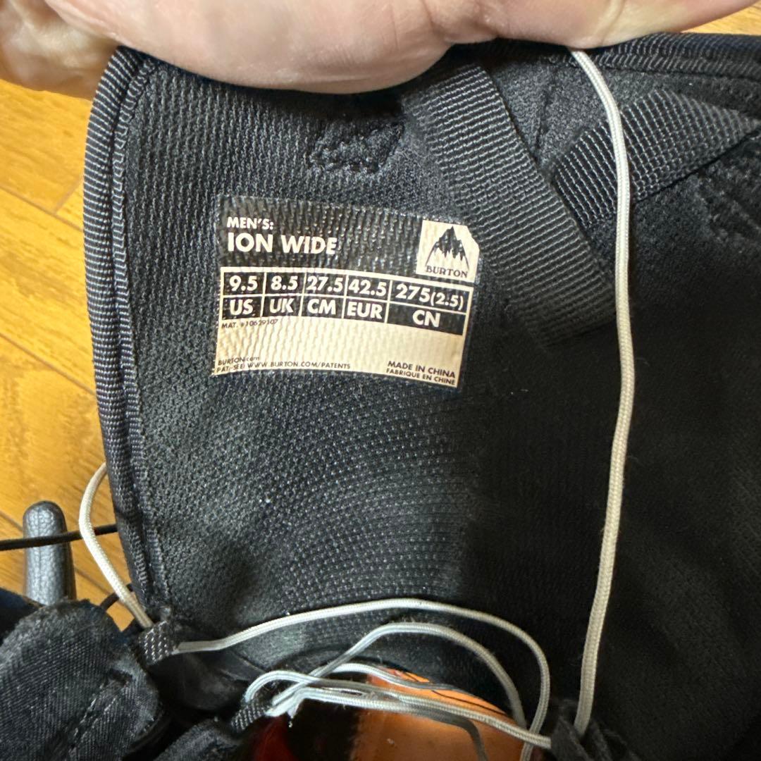 BURTON ION WIDE バートン　アイオン　ワイド　27.5センチ