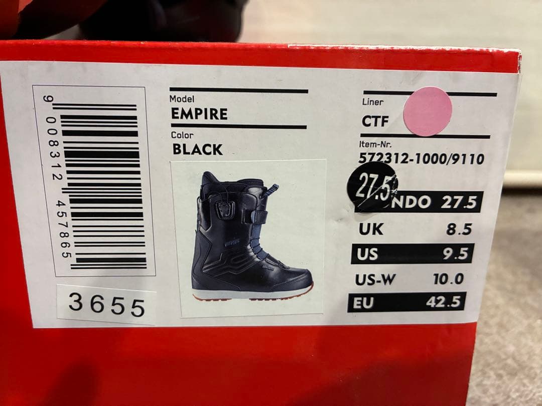 スノーボード DEELUXE EMPIRE CTF 23-24 27.5cm