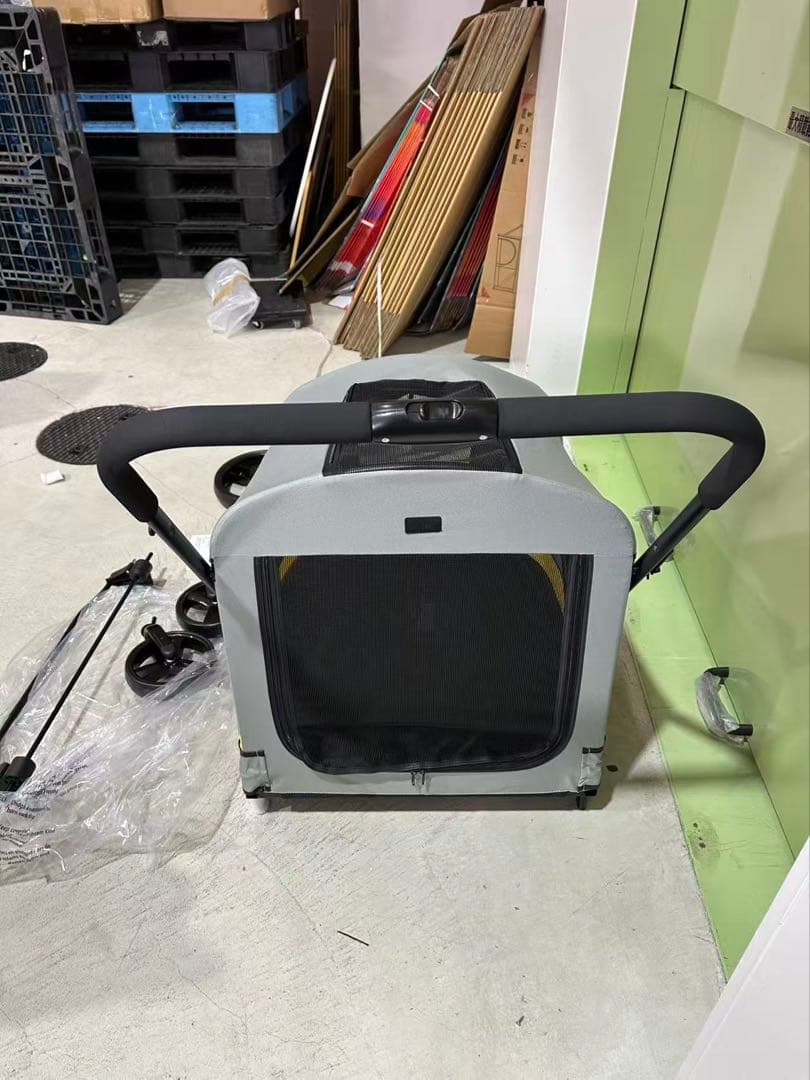 ペットカート大型犬 折りたたみ 中型犬4輪 耐荷重60kg 大型犬対応 軽量