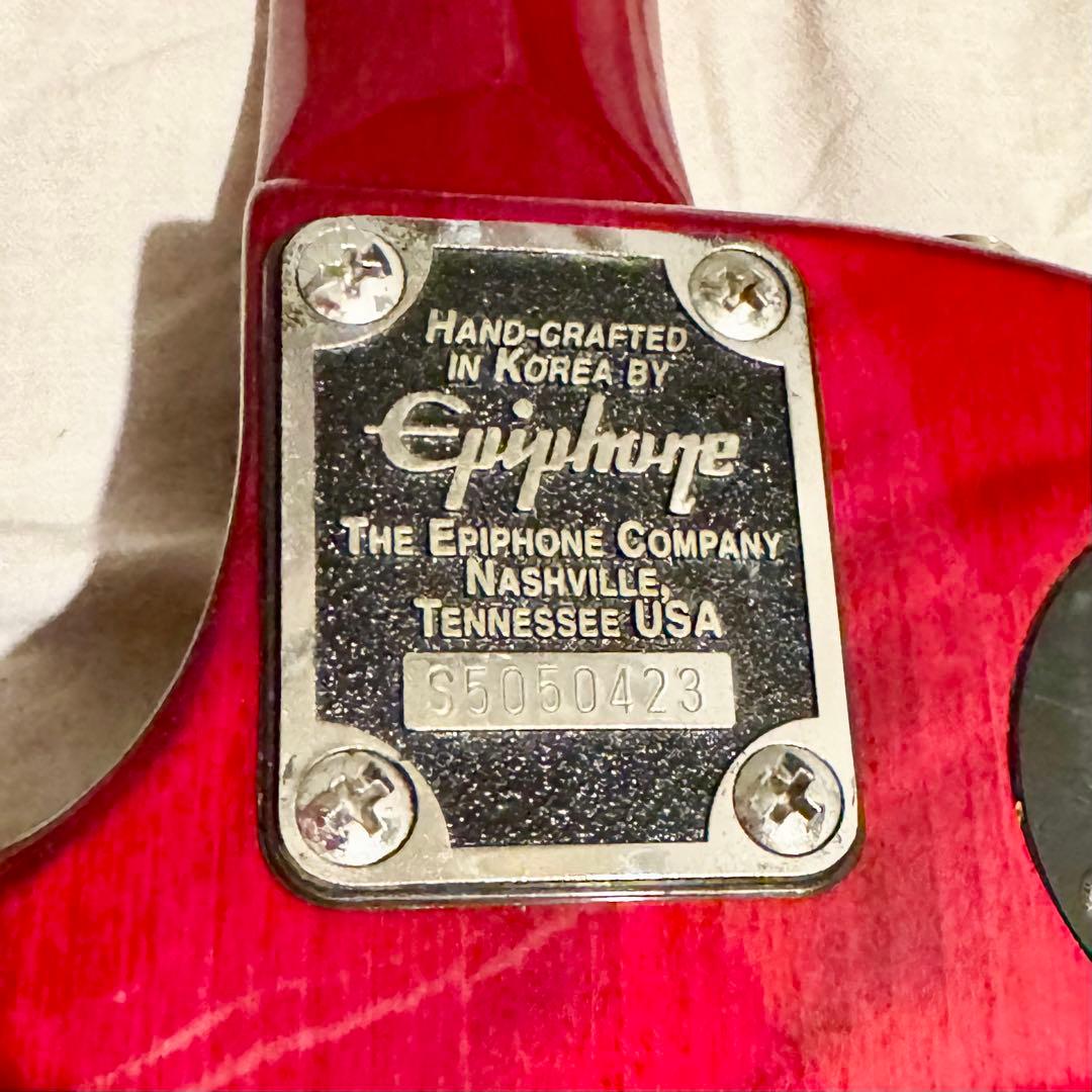 【美品】Epiphone Les Paul Standardサミック製エピフォン