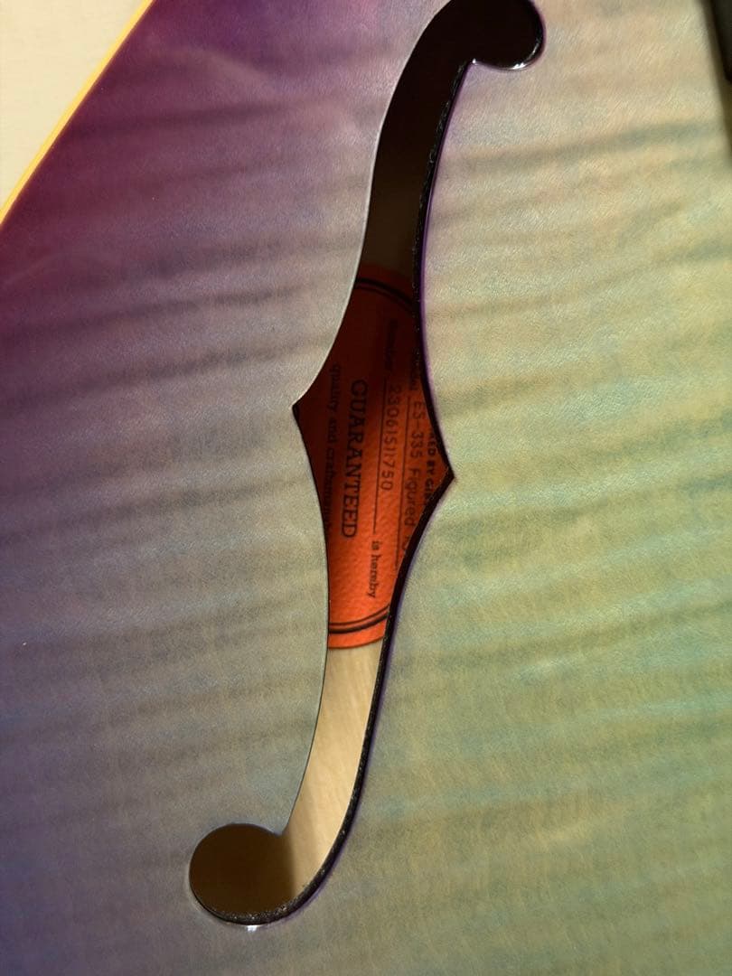 Epiphone ES-335 Blueberry Burst　エレキギター