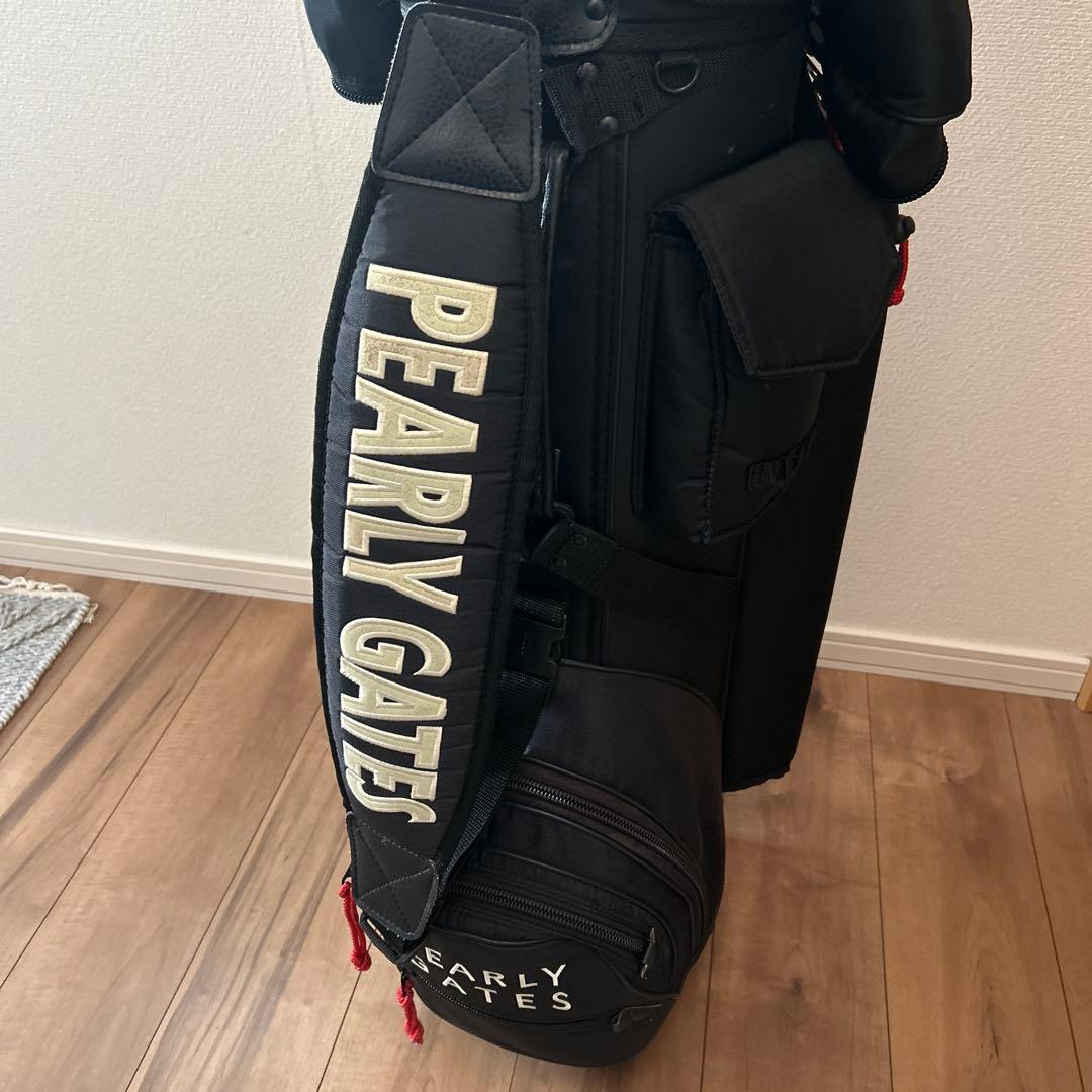 PEARLY GATES キャディバッグ ブラック