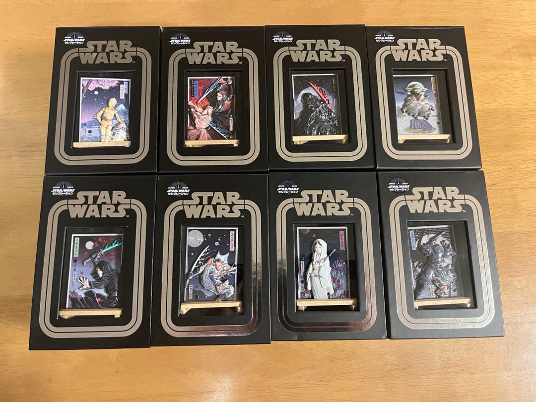 スターウォーズ セレブレーション 限定アートピンバッジ コンプリートセット全8種