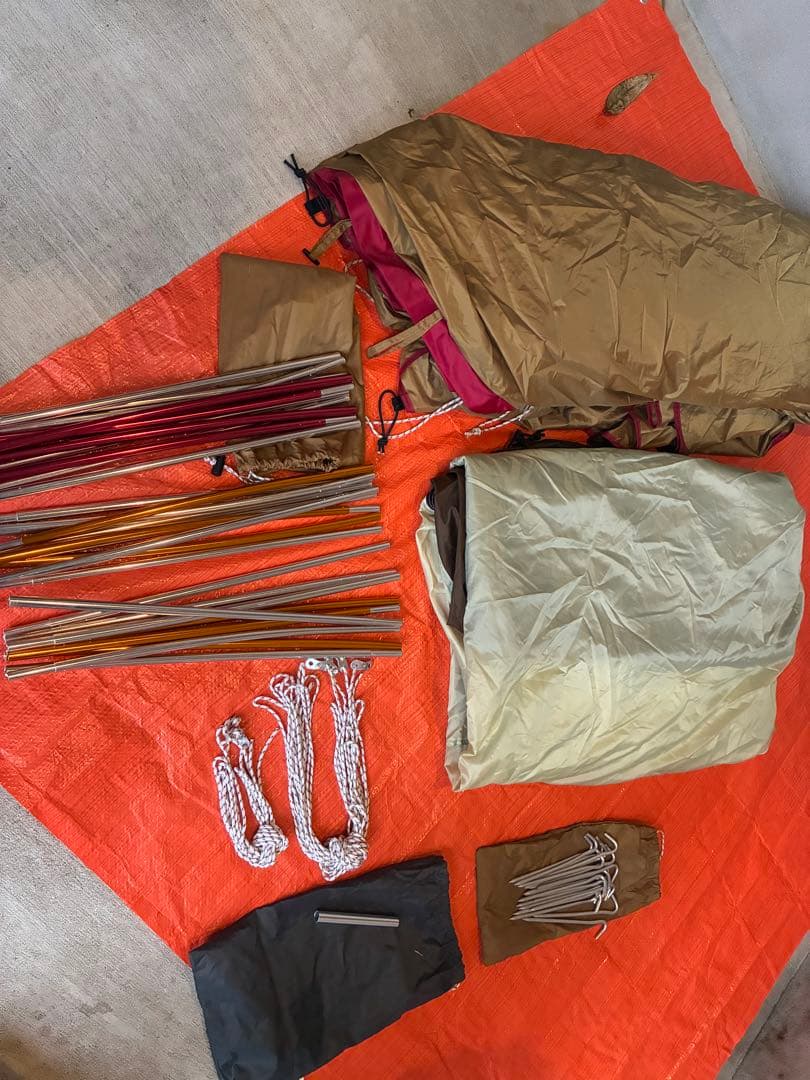 スノーピーク エントリーパックTT +マットシートセット　ヴォールト