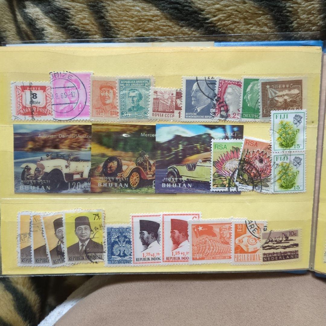 世界の古切手(全て1970年以前)コレクションファイル