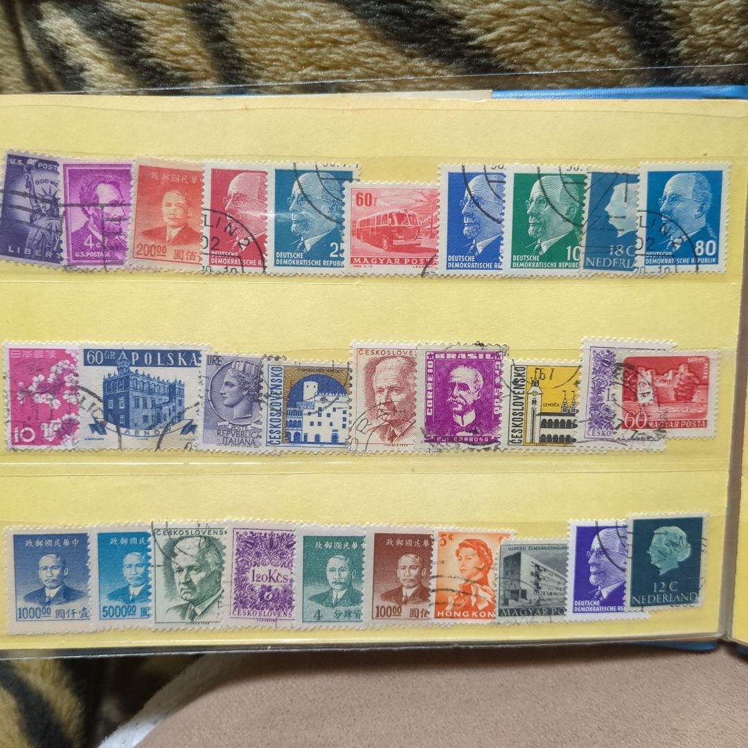 世界の古切手(全て1970年以前)コレクションファイル