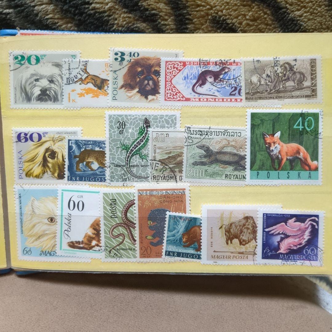 世界の古切手(全て1970年以前)コレクションファイル