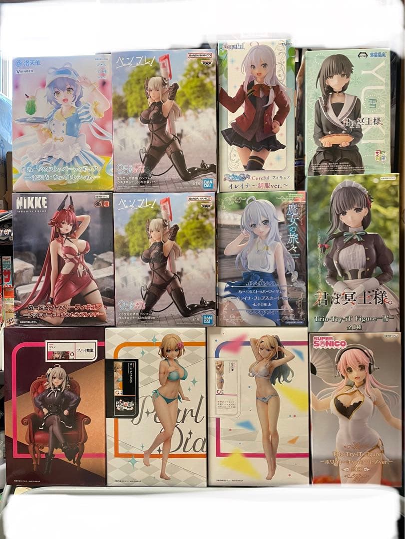 アニメキャラクターフィギュア 美少女フィギュア