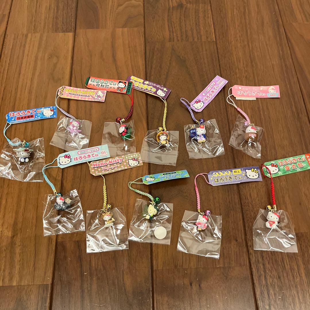 限定キティ　根付けストラップ