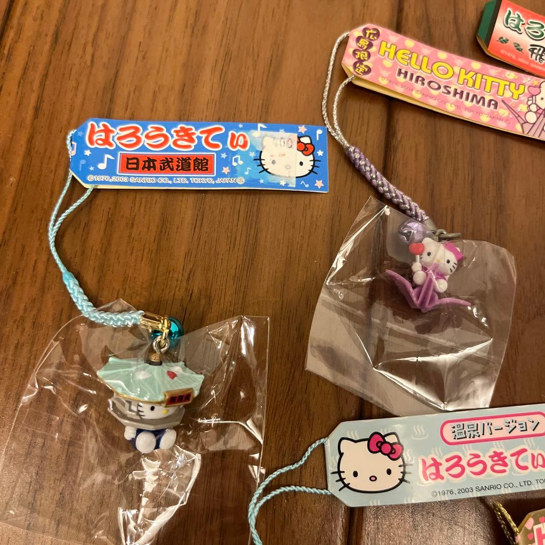 限定キティ　根付けストラップ