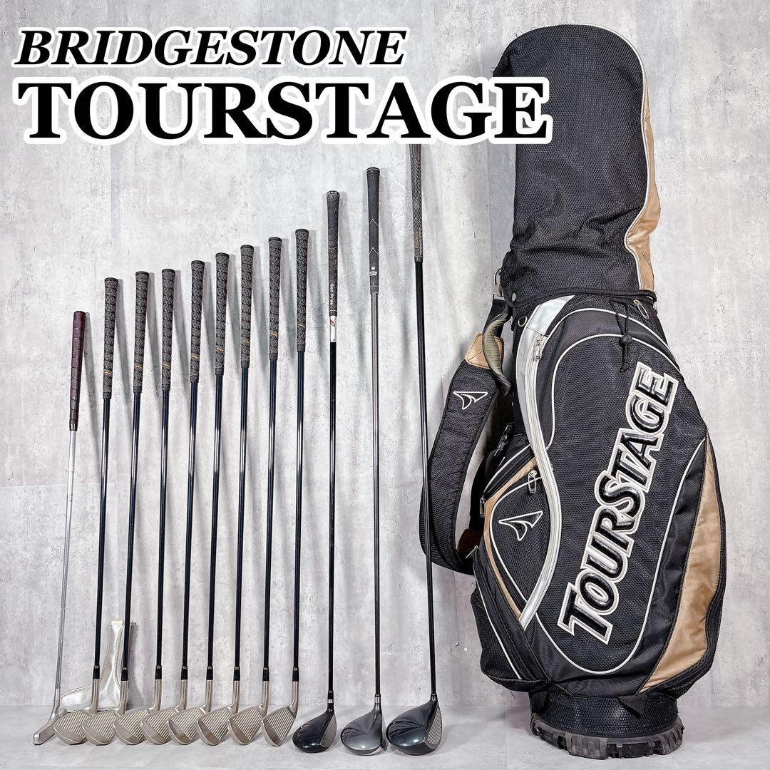 T192 ブリヂストン ツアーステージ ゴルフクラブ メンズ フルセット 初心者