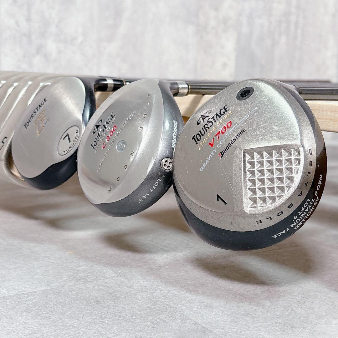 T192 ブリヂストン ツアーステージ ゴルフクラブ メンズ フルセット 初心者