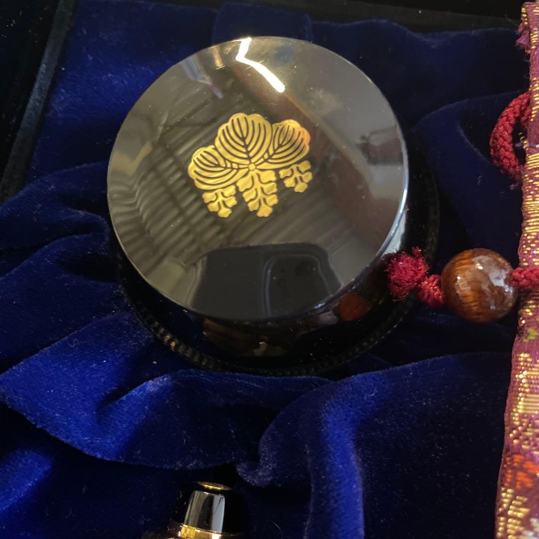 万年筆セット 金色と黒のデザイン　21k 875