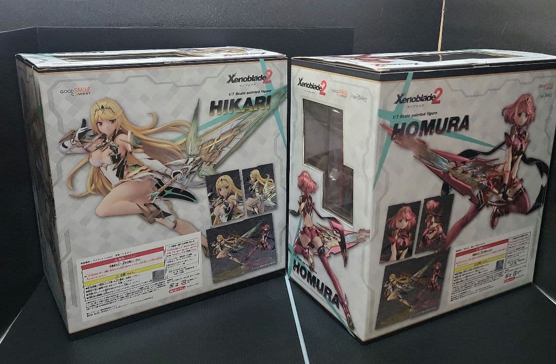 ゼノブレイド2 フィギュア ホムラ ヒカリ ニア　セット