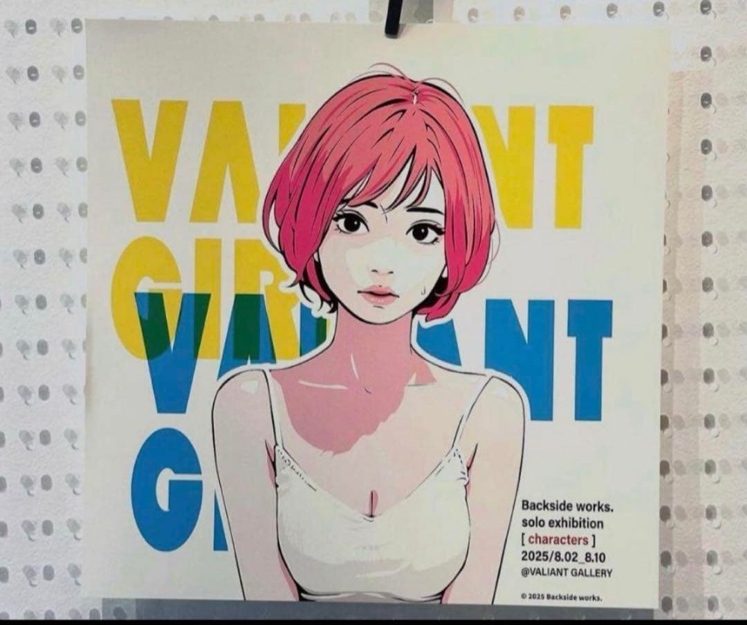 backsideworks バックサイドワークス サイン入りポスター