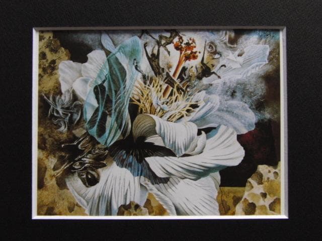 日下部淑子【めぐる季節（光と影）】希少な額装用画集より、状態良好