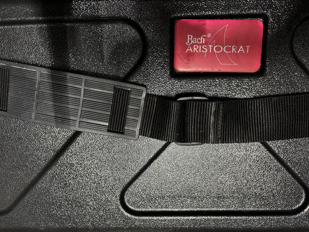 BACH TR-600 美品 マウスピース5C ハードケース付 ショルダー付