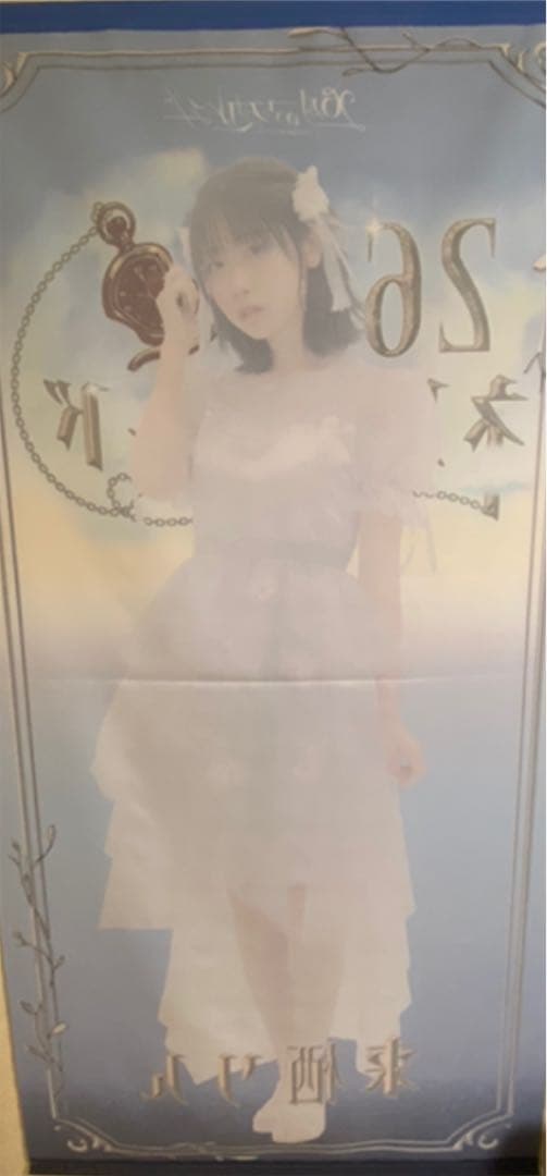 来栖りん 等身大タペストリー 壁掛け