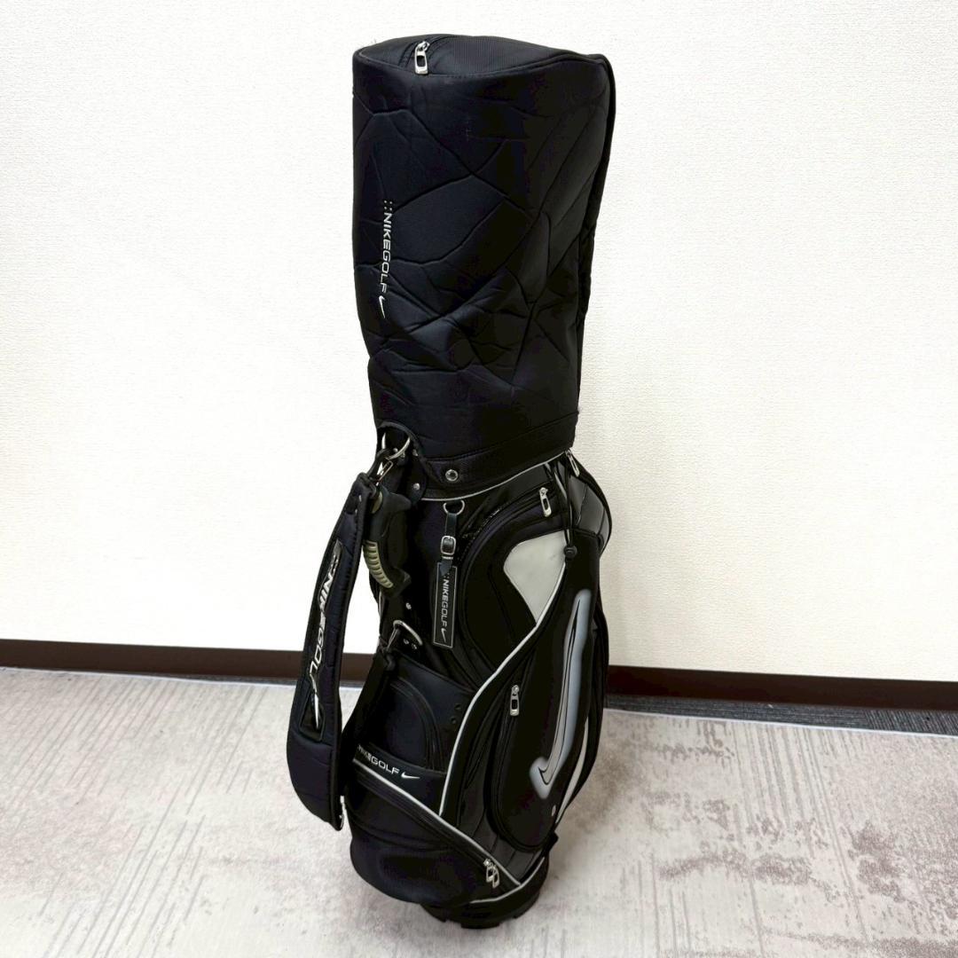 超美品 NIKE GOLF 軽量 ゴルフバッグ デカロゴ
