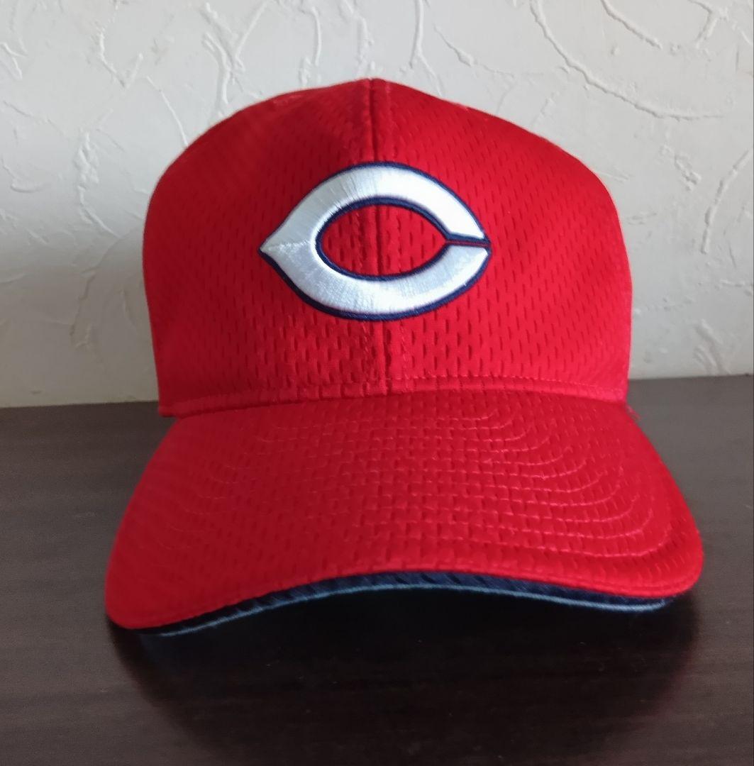 【実使用】広島　東洋　カープ　永川　キャップ　帽子　ミズノプロ　60㌢