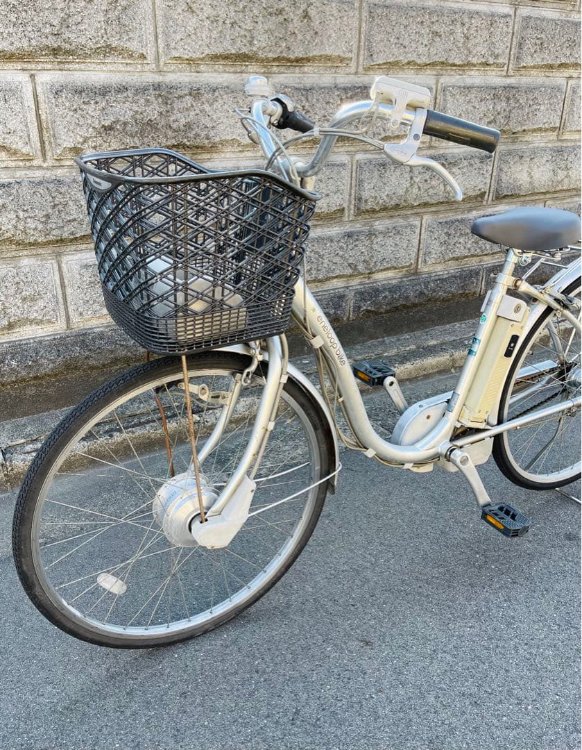 SANYO eneloop bike 電動アシスト自転車 26インチ　大阪引取り