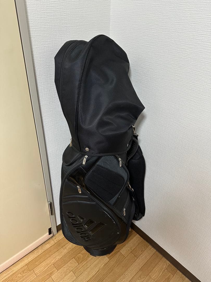 adidas キャディバッグ 黒