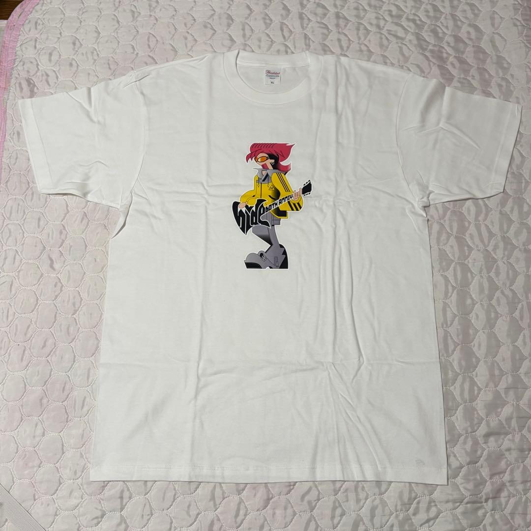 未使用 Tシャツ 2枚セットXLサイズ hide リック コラボ ステッカー付き