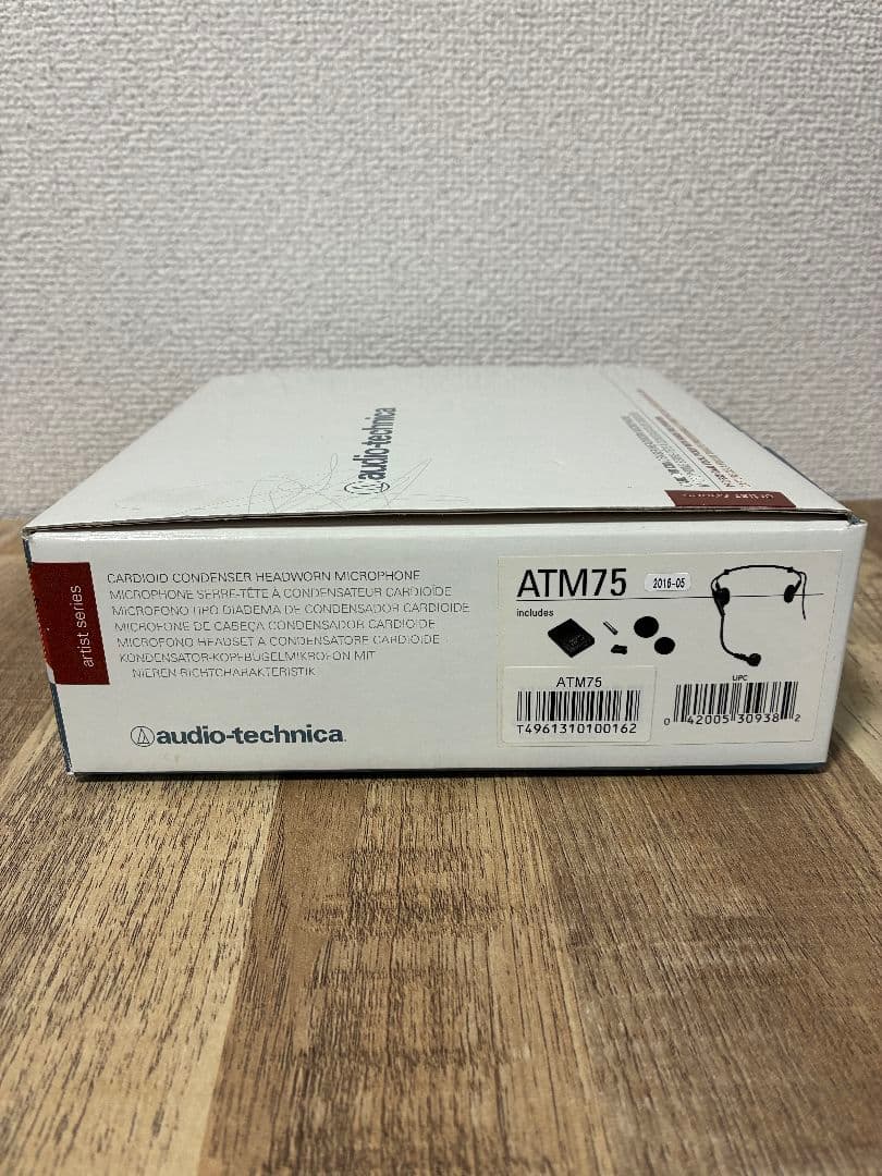 audio-technica ヘッドセットコンデンサーマイク マイクケーブル付