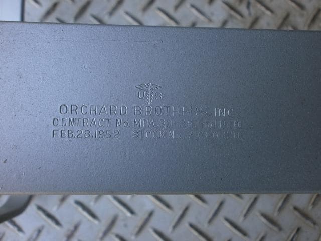 R*A様 米軍 アルミ製 フォールディング テーブル MEDICAL TABLE