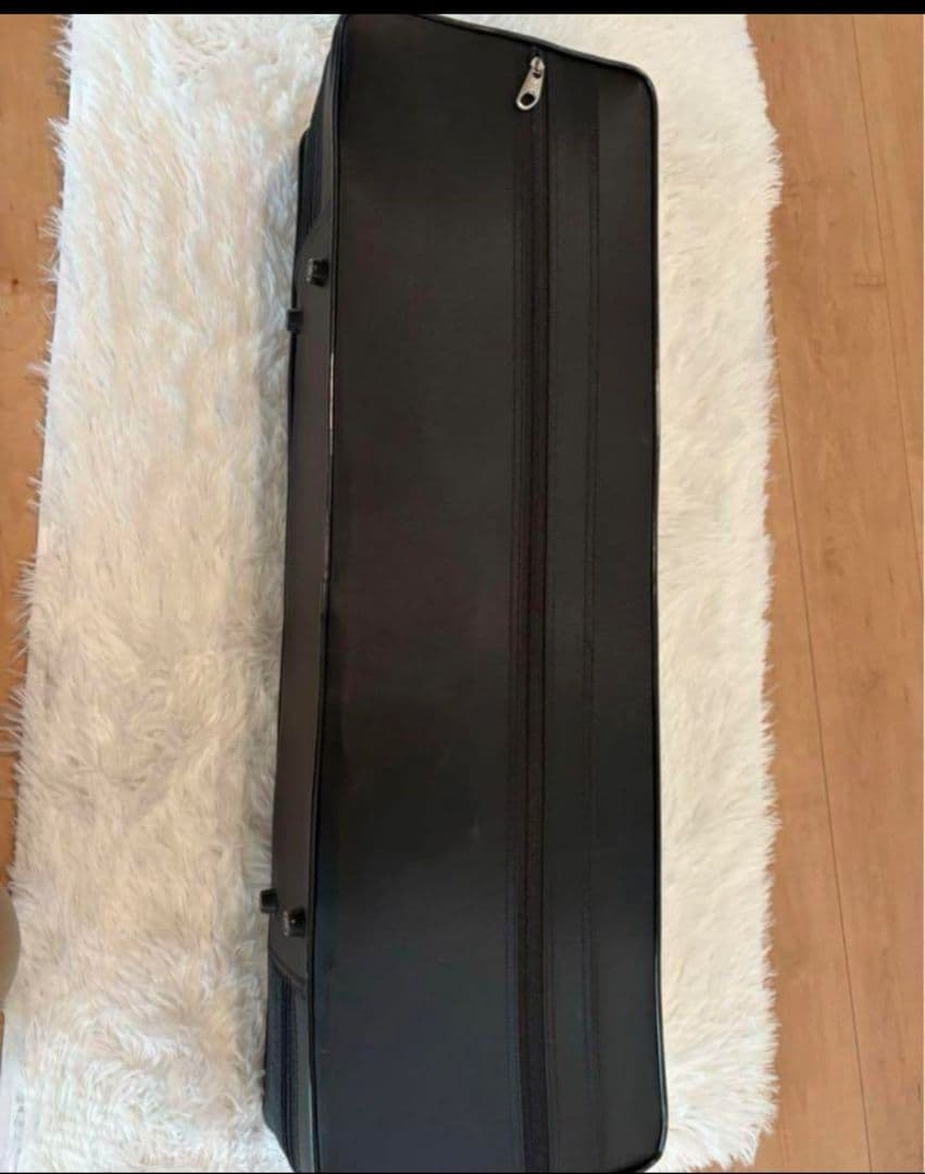 台湾製 シャトー ソプラノサックス　ブラックシルバー リガチャー・キャップ付