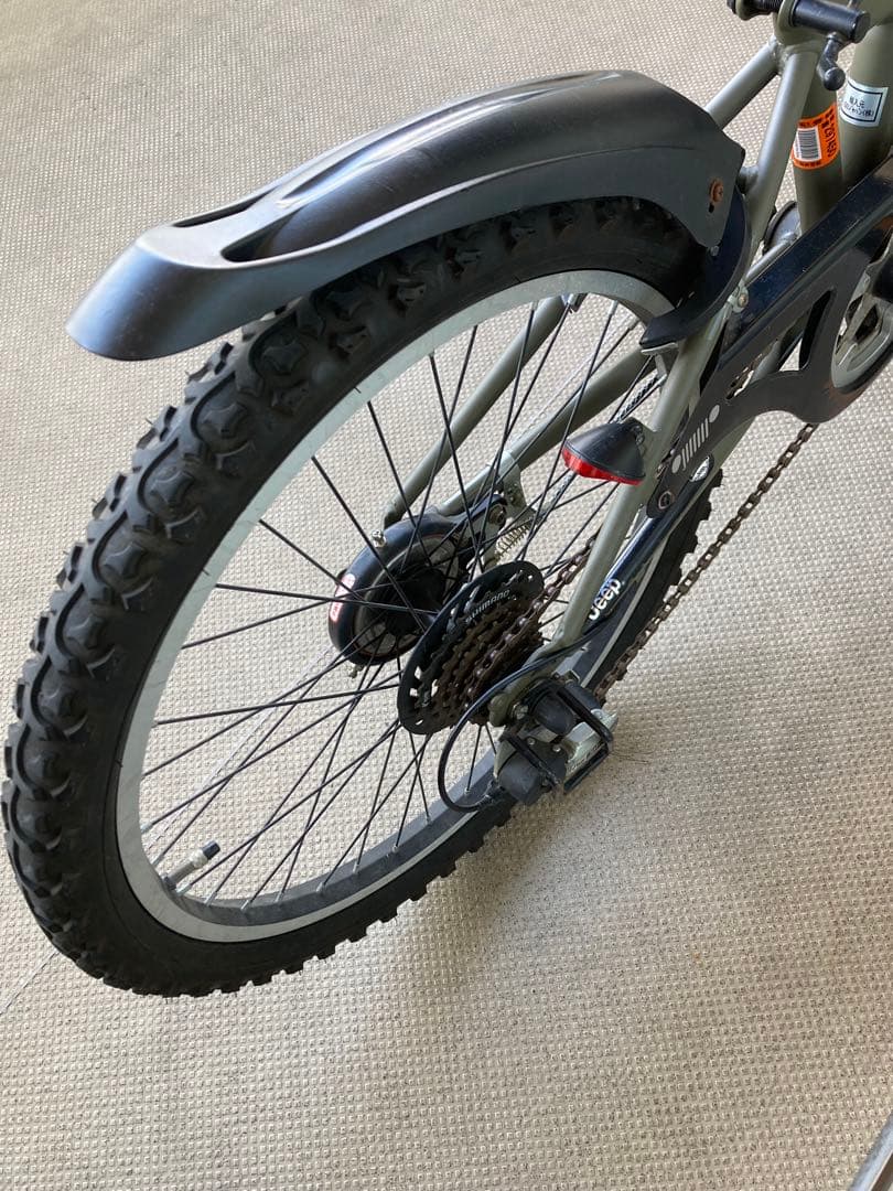 jeep ジープ　自転車　22インチ　子供用