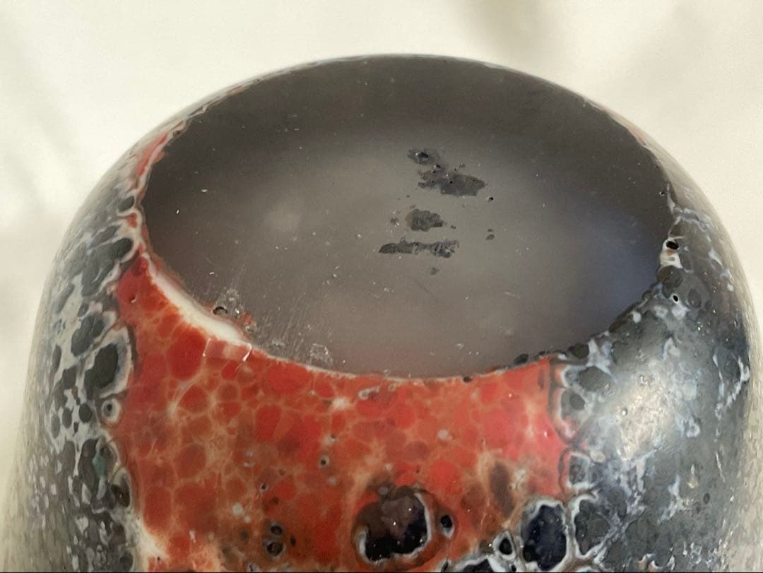 岩田藤七(1893~1980)「ガラス花器」富士山春1961年