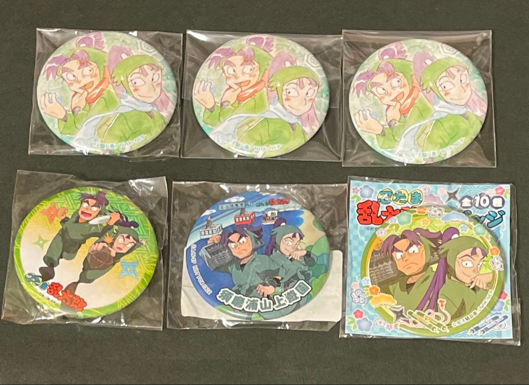 忍たま乱太郎 6い 缶バッジセット