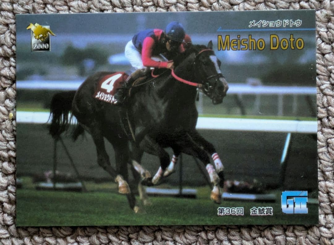 メイショウドトウ　勝利重賞カードセット & 宝塚記念単勝馬券