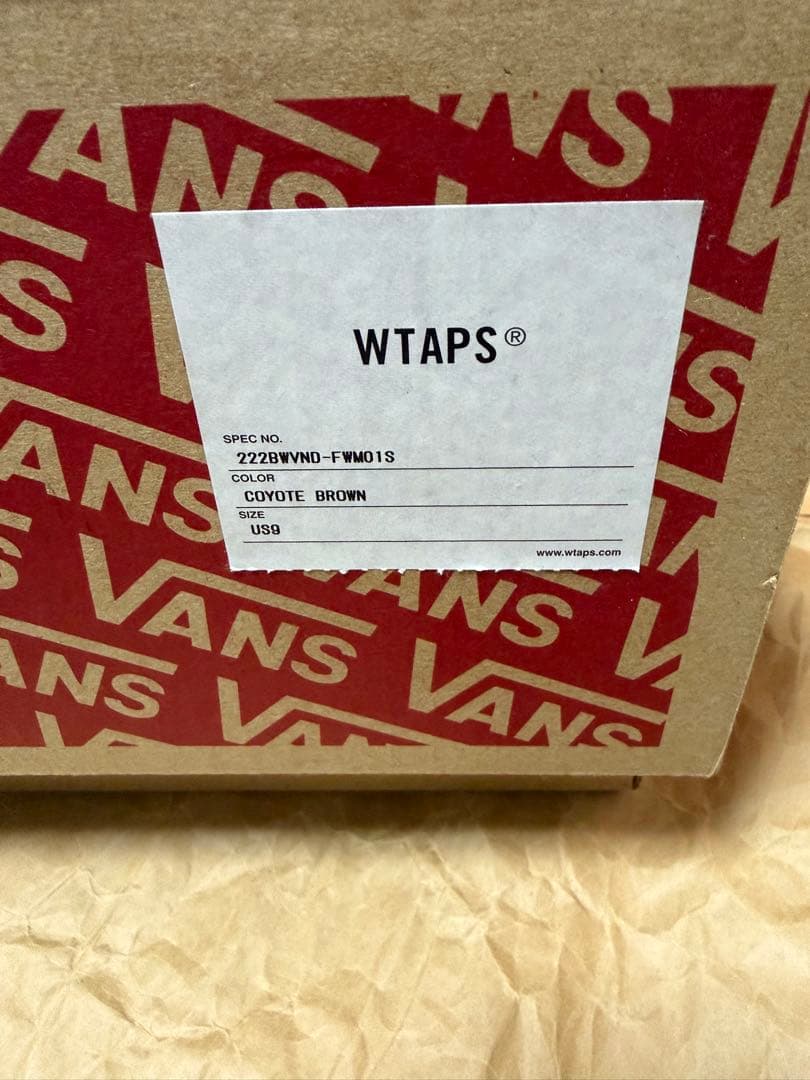 WTAPS×VANS HI-COUNTRY & HELL-BOUND 27cm