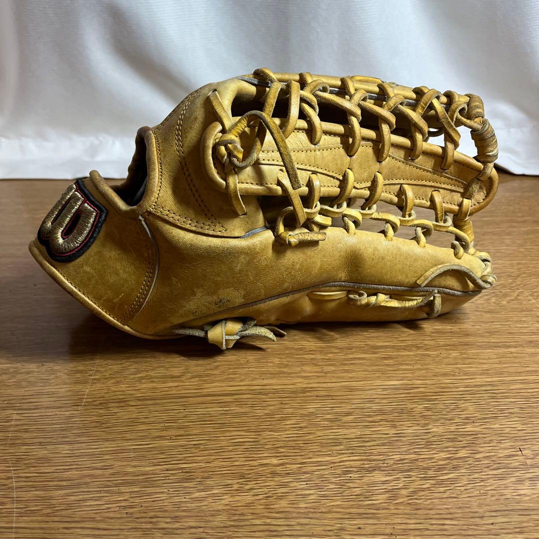 ウィルソン ウィルソンスタッフ 一般硬式 グローブ グラブ 外野用 良品 日本製