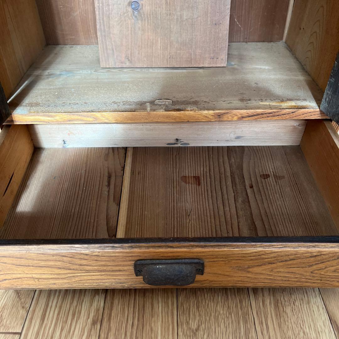 古家具 小さめのキャビネット 棚