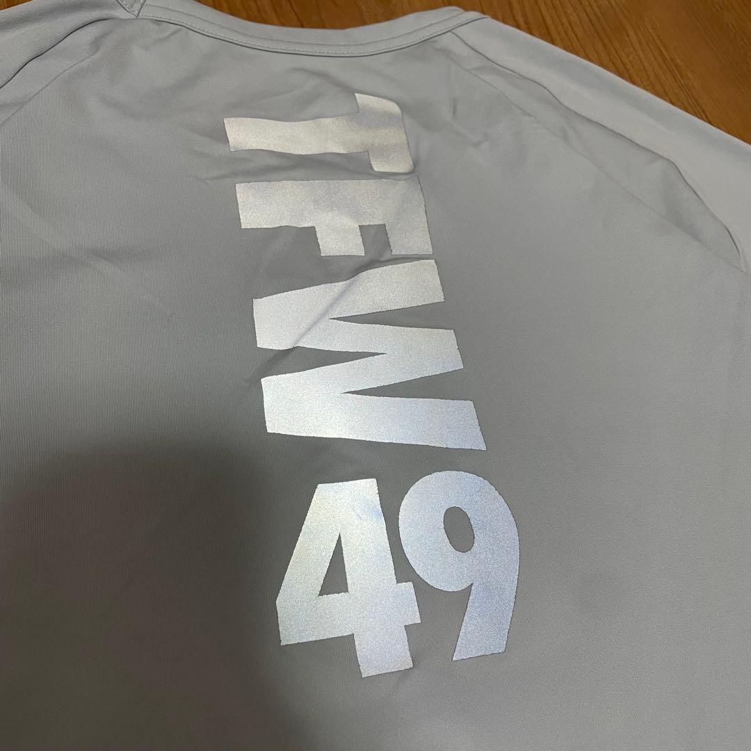 TFW49 ロングTシャツ ライトグレー　XL ゴルフ