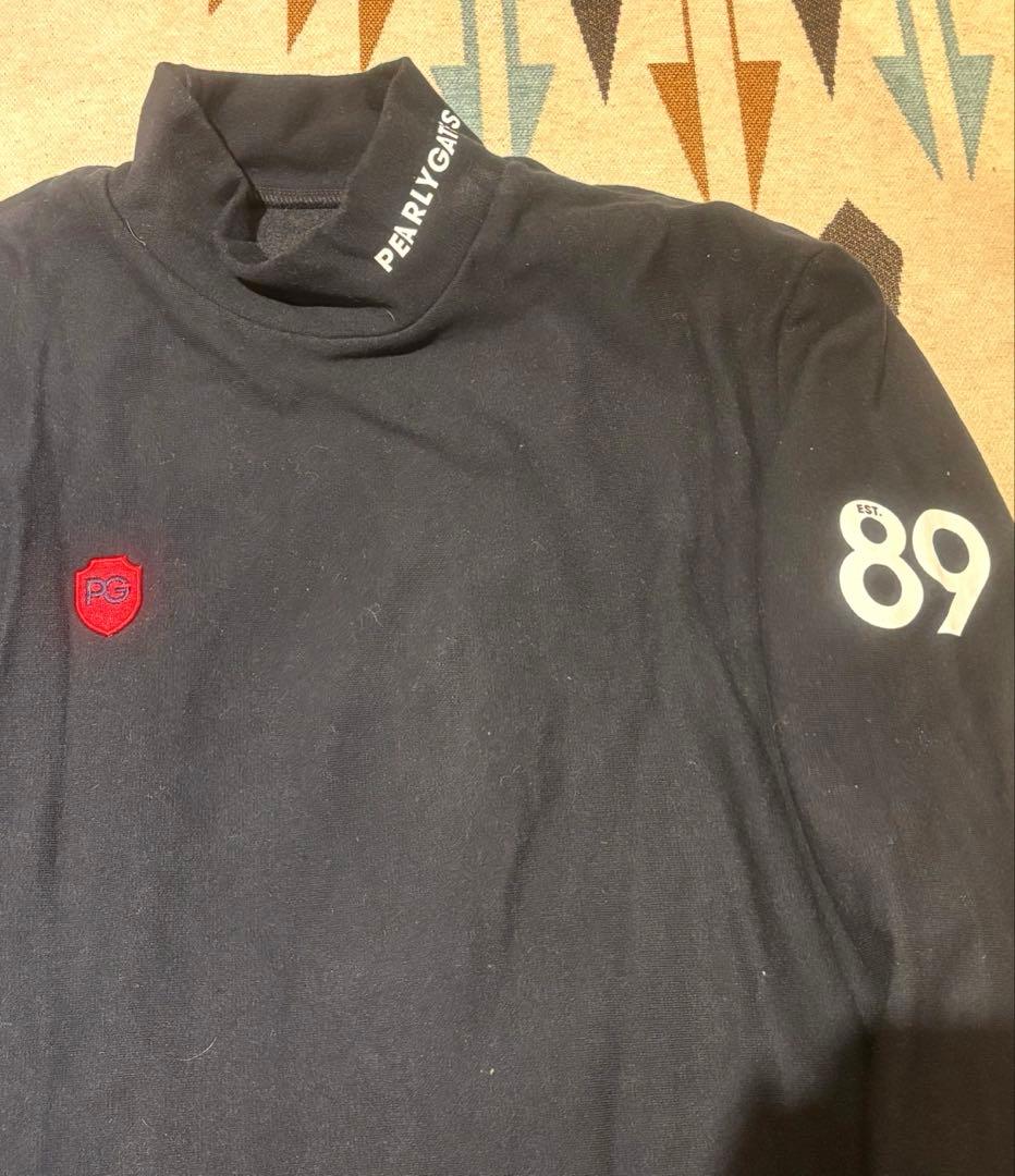 PEARLY GATES メンズLサイズ裏起毛モックネック