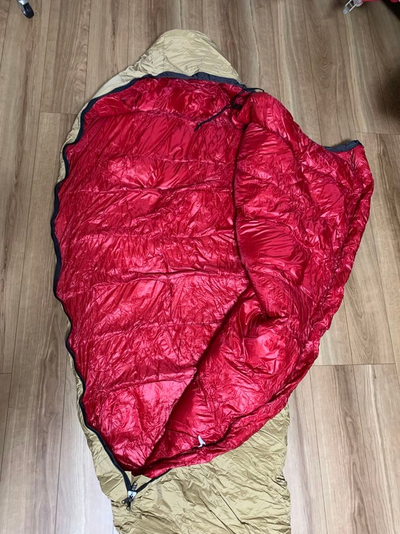 NANGA オリジナルオーロラ 750DX シュラフレギュラー ( ベージュ )