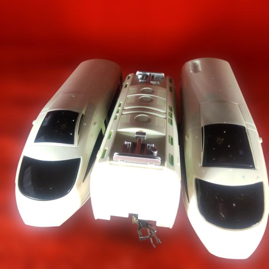 小田急ロマンスカーVSE、プラレール+HOゲージ、動作確認済み、電気機関車、