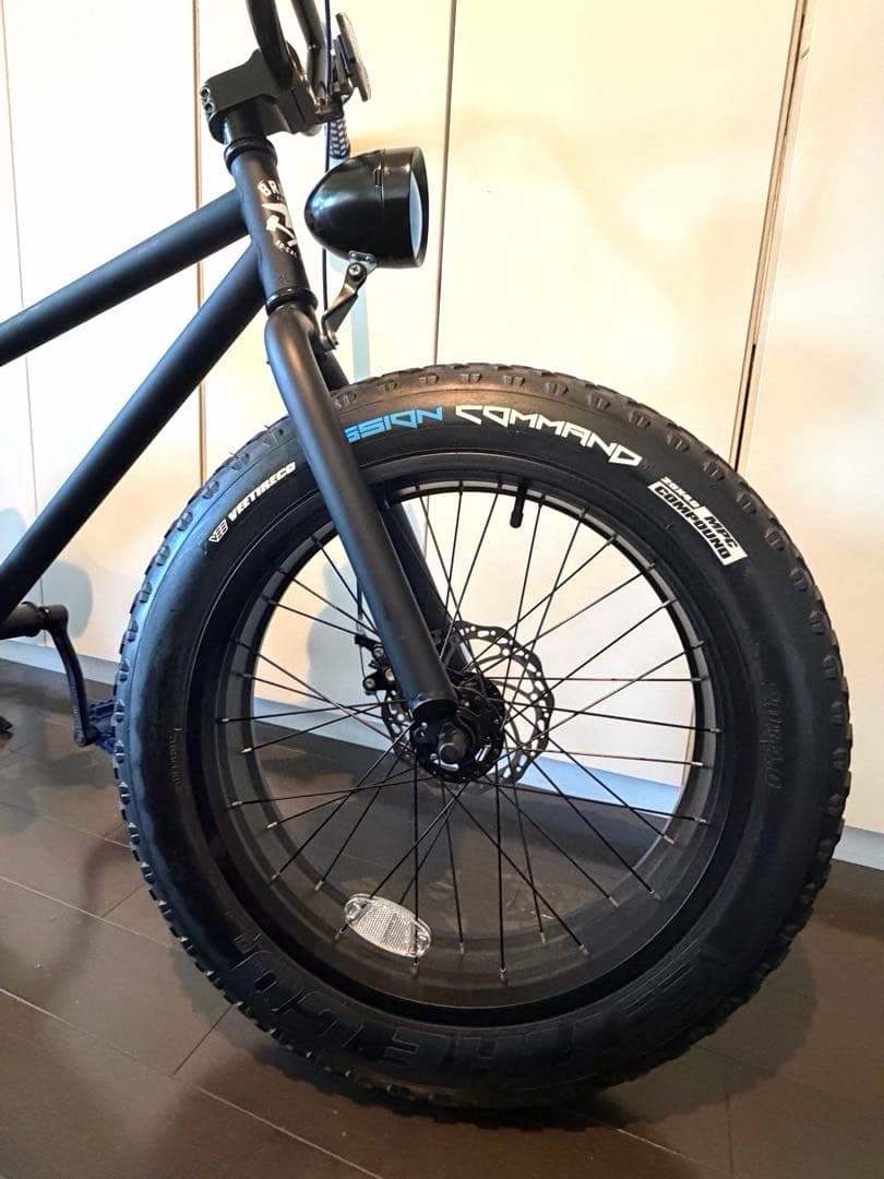 BRONX20 ファットバイク CUSTOM マットブラック　完全室内保管
