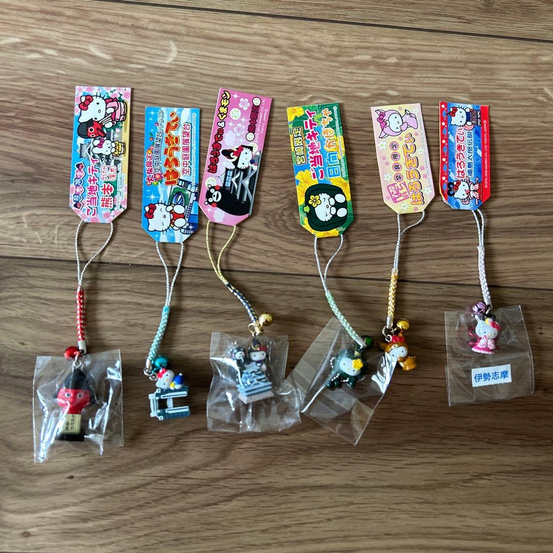 【まとめ売り】ご当地限定キティ 根付けキーホルダーセット 62個セット